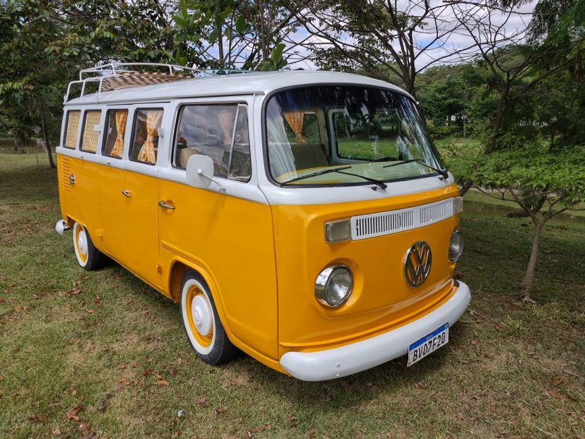 Combi T2 jaune et blanc