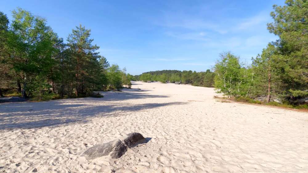 Mer de sable en Seine et Marne